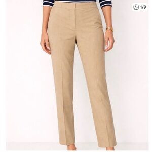 TALBOTS Classic Fit Stretch Straight Leg PANTS 12W